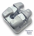 Kit Brackets Roth Autoligado Standard 0,22 
x2 casos + stop estético + stop metálico + Explorador + Brackets demostrativo - Aditek