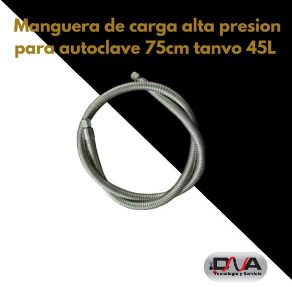 Manguera de carga de Autoclave 75cm (Woson)