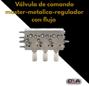 Válvula Comando Master-metalico-regulador flujo (Foshan)