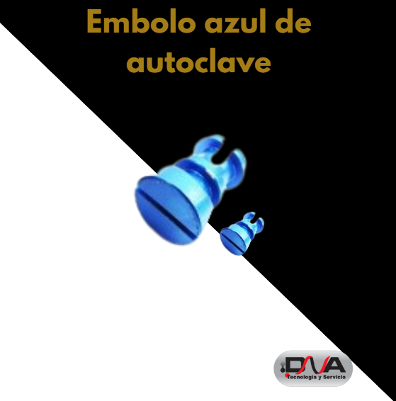 Embolo azul de autoclave (Biotron)