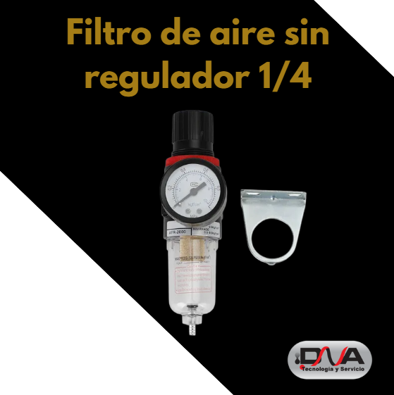 Filtro de aire sin regulador 1/4 (Foshan)