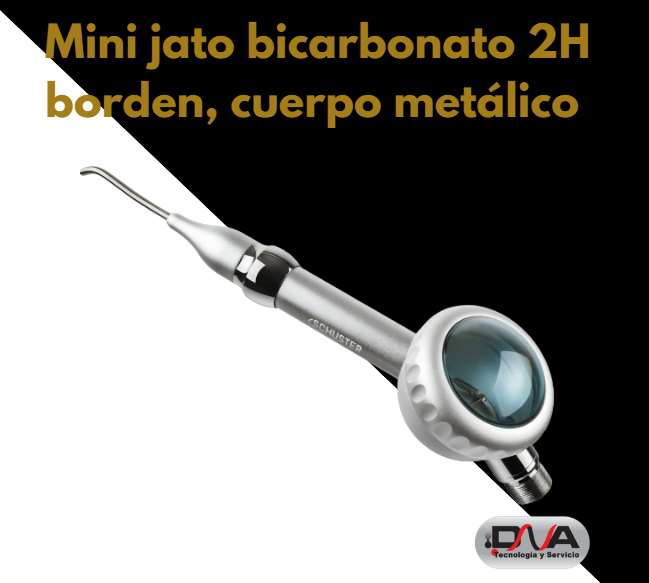 Mini jato bicarbonato 2H borden, cuerpo metálico  (Foshan)