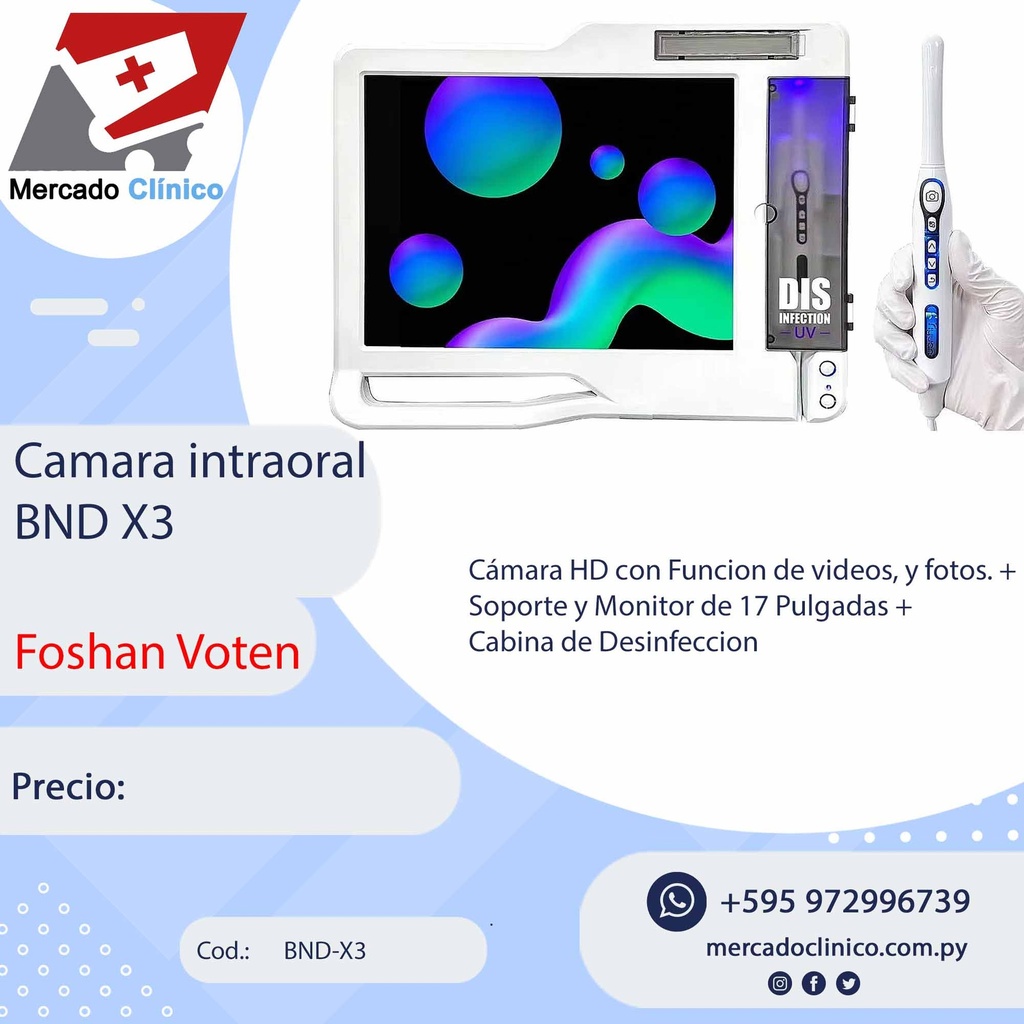 Cámara Introral BND X3 - Foshan Voten