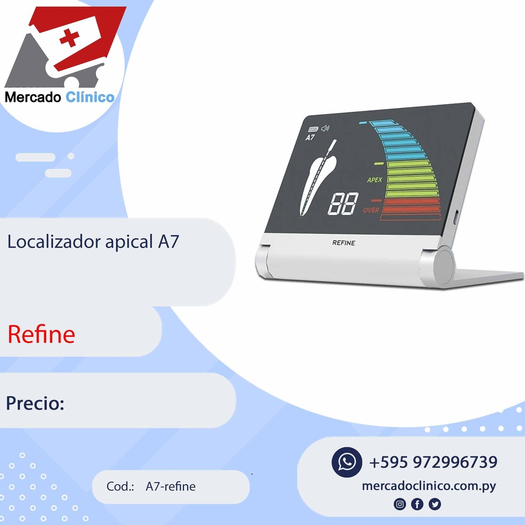 Localizador De Ápice A7 - Refine