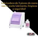 Lubricadora de 3 piezas de mano con 1L aceite lubricante, limpieza y seguridad  (Woson)