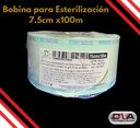 Bobina p/ Esterilización 7.5cm x100m (MedSteril)