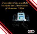 Enceradora tipo espátula electrica con 2 terminales y 5 insertos 220v (Foshan)