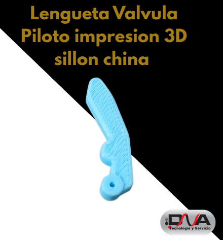 Lengueta Valvula Piloto Impresion 3D (Foshan)