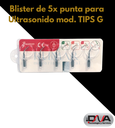 Blister de 5x punta para Ultrasonido mod. TIPS G *EMS (Woson)
