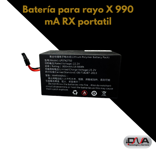 Batería 25,2V 990 mA RX portatil (woson)