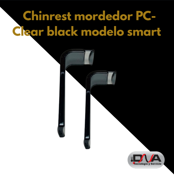  Chinrest - mordillo PC-Clear black modelo smart (Vatech) 