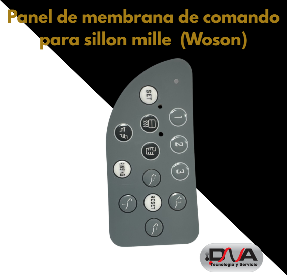 Panel - membrana -comando  sillon mille  (Woson)