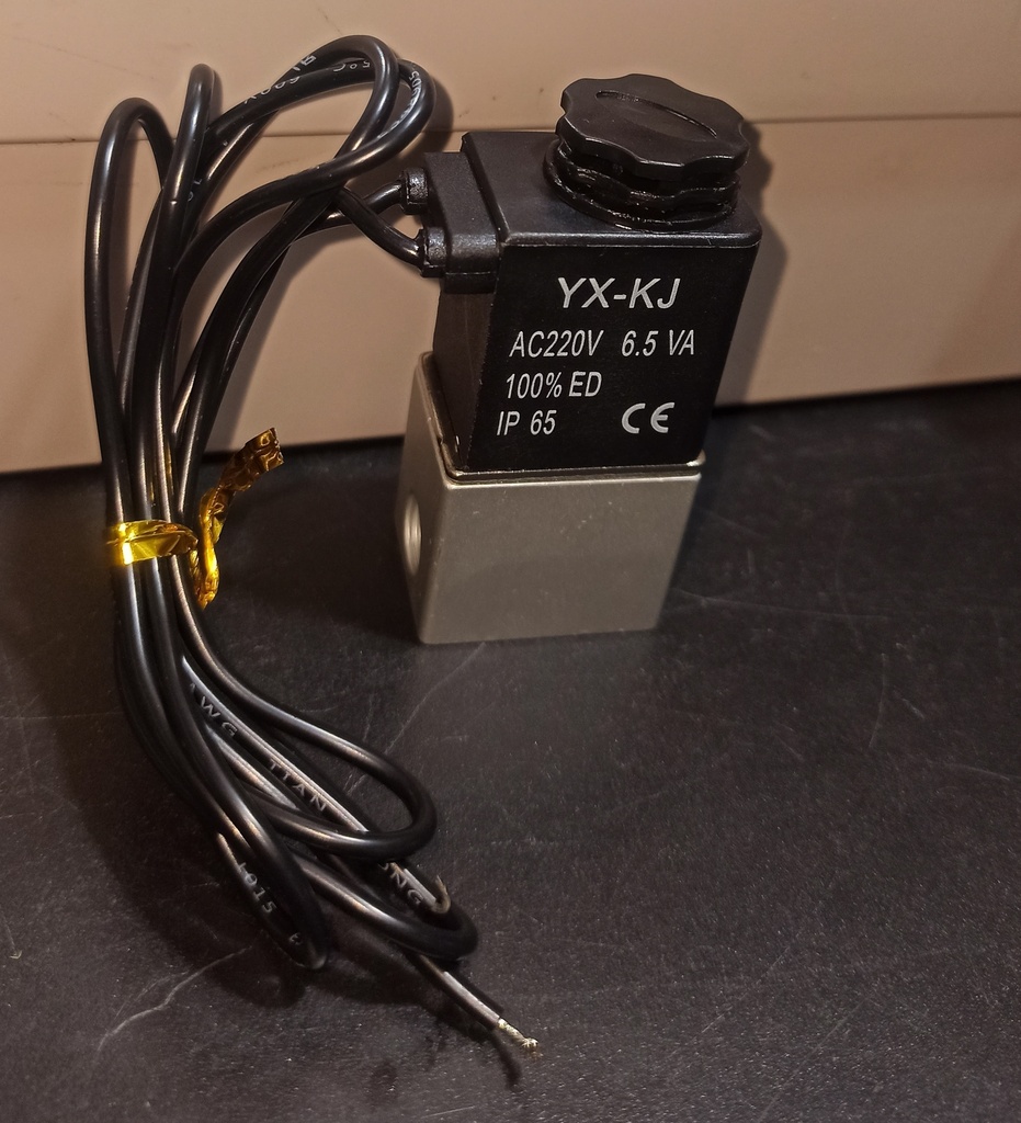 Electro valvula de alivio 220v compresores y otros (Foshan)