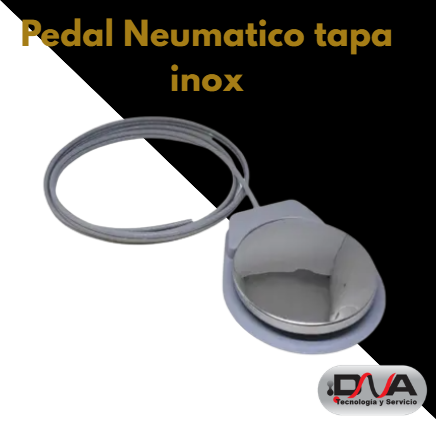 Pedal Neumatico tapa inox  (Foshan)