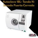 Autoclave 18L- Tanda N- Secado Puerta Cerrada - 3 Fases de Desaireación - Cuba Acero 10 años de Garantía  (Woson)