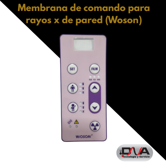 Membrana de comando para rayos x de pared (Woson)