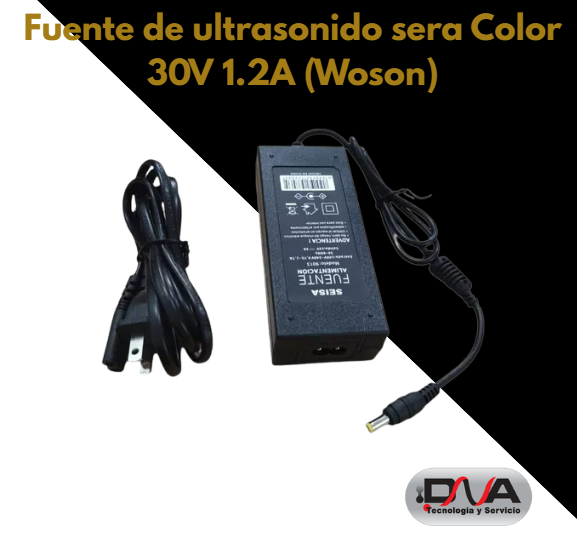 Fuente de Ultrasonido Sera Color 30V 1.2A (Woson)