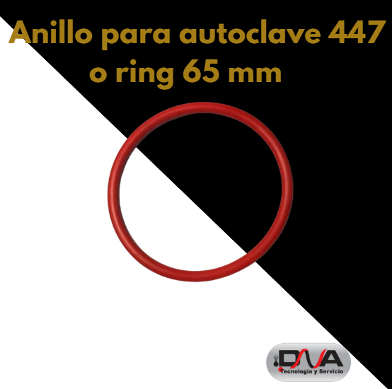 Anillo para autoclave 447 o ring 65 mm (Biotron) 