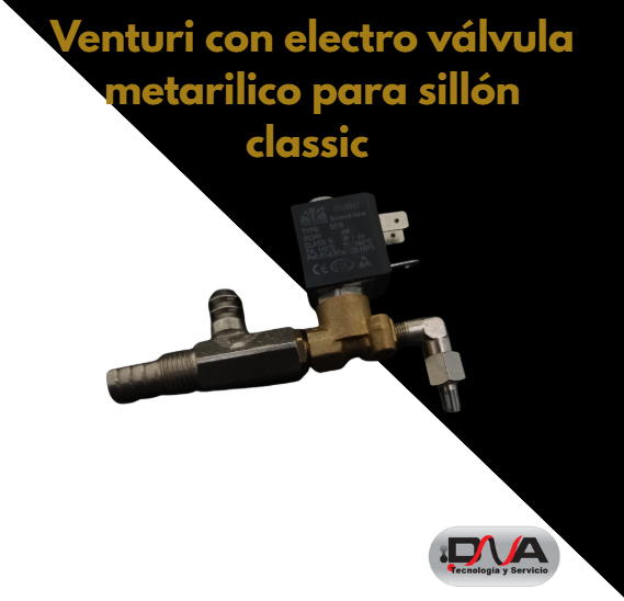 Venturi con Electro valvula metarilico para sillon classic (Woson)