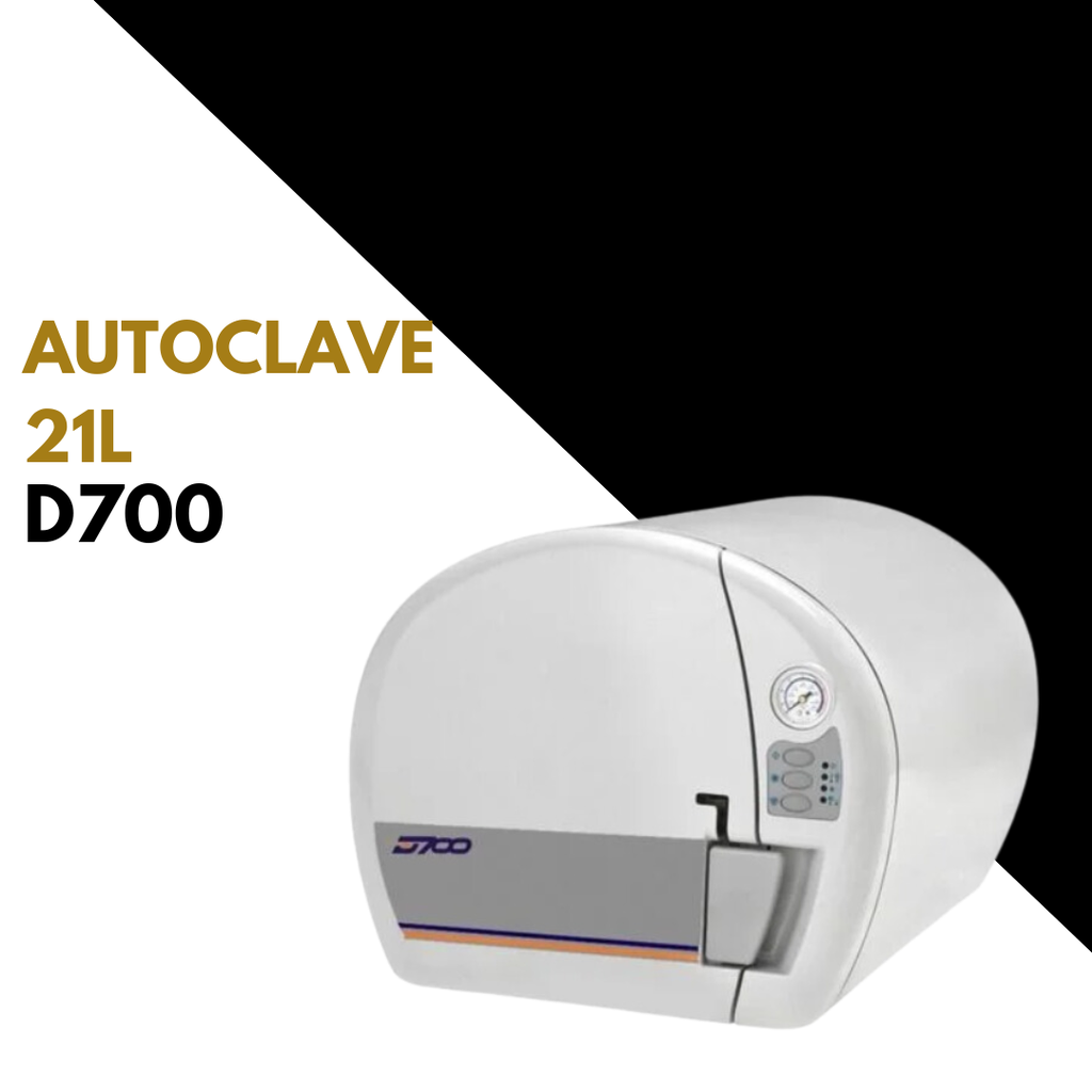 Autoclave D700 21L secado con puerta abierta