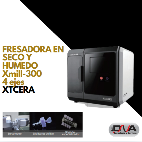 FRESADORA EN HUMEDO  Xmill-300, 4 ejes  (XTCERA) 
