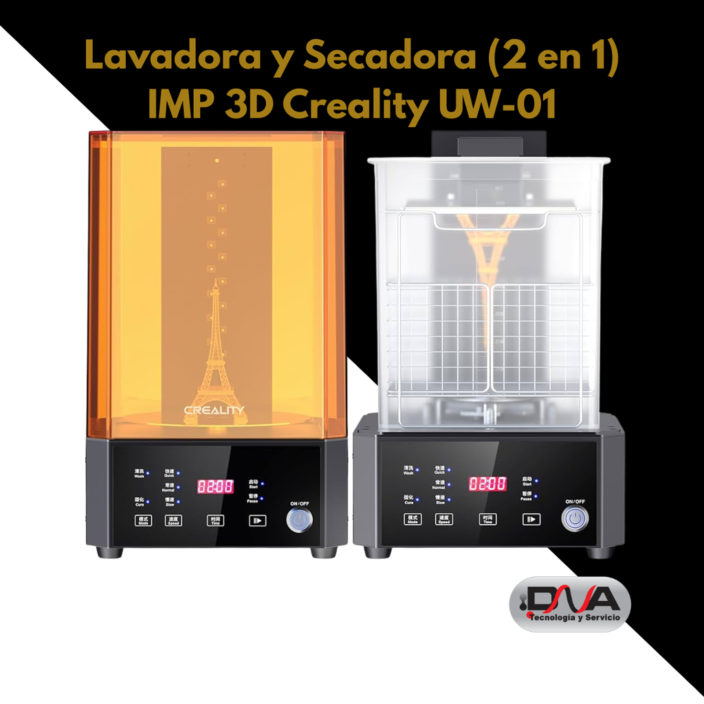 Lavadora y Secadora (2 en 1) IMP 3D Creality UW-01