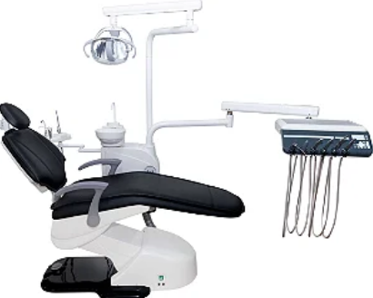 Sillon Wodo modelo Clasic PRO con reflector faro italiano y tapizado eco cuero premiun con 2 suctores y jeringa auxiliar (Woson)