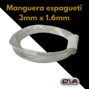 Manguera espagueti 3mm x 1.6mm