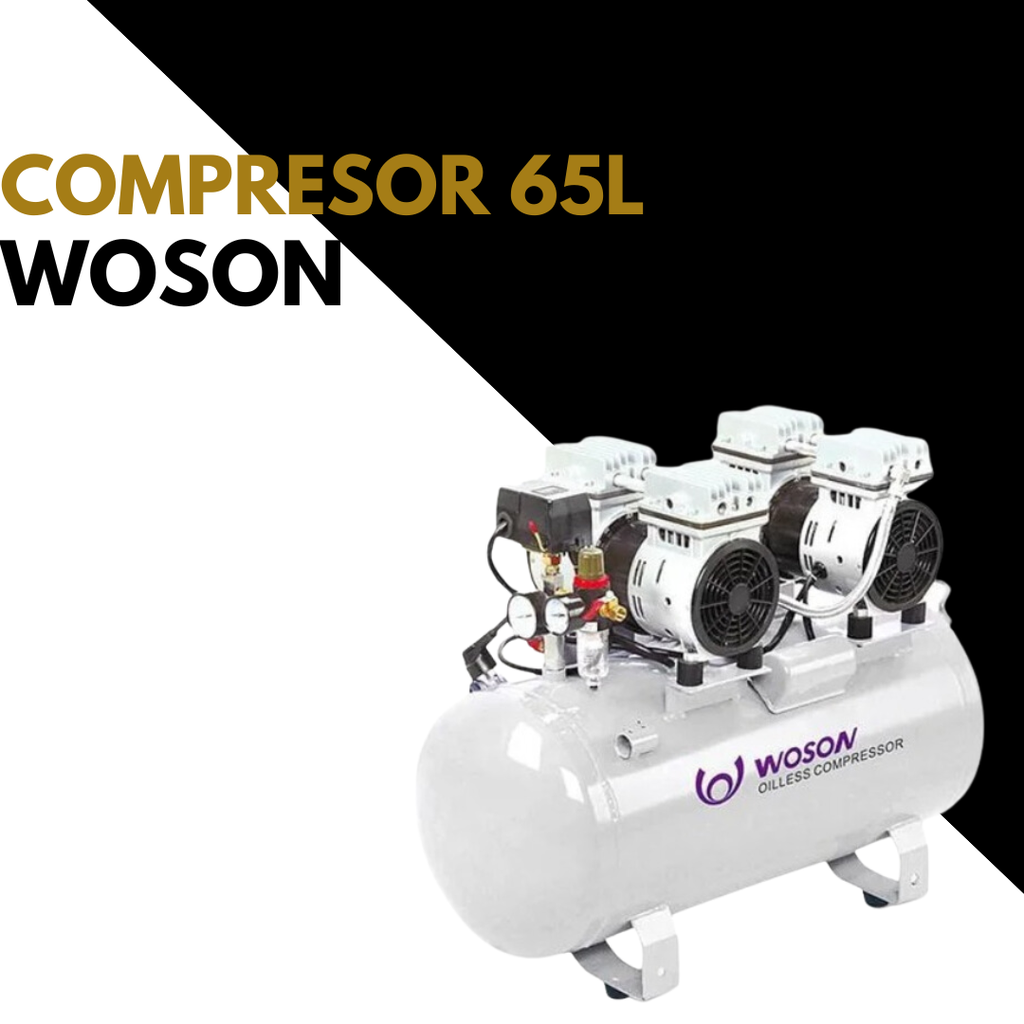 Compresor 65L 2HP - 2 motores silencioso  (Woson) (copia)