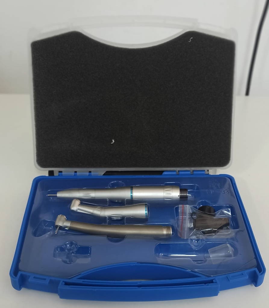 Kit Estudiantil Pieza de mano 1 Turbina LED + 1 MM + PR + CA refrigeración externa  (Woson-F)  (copia)