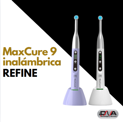 Max Cure 9 inhalambrica 1Sg. 2300mW 2 modos programas, sin FO (Refine) (copia)