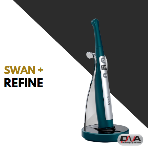 Swan Cure + Incorporado con 3 Led Azules y 1 Led Violeta - Con 4 puntas Adicionales - (Refine) (copia)