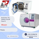 Autoclave 18L - TANDA COLOR Clase N - WOSON
