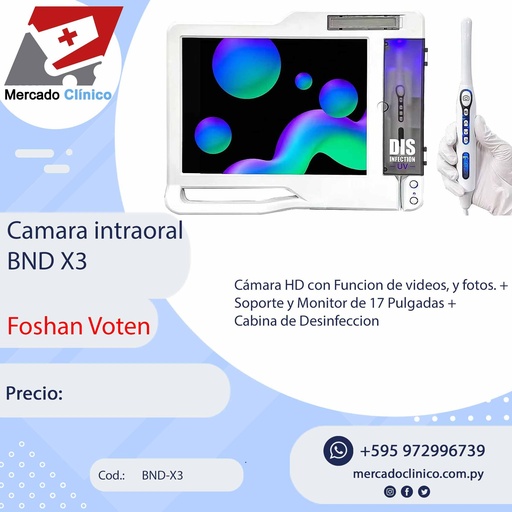 [BND-X3] Cavitador piezoeléctrico Ultrasónico SERA SCALER - WOSON (copia)