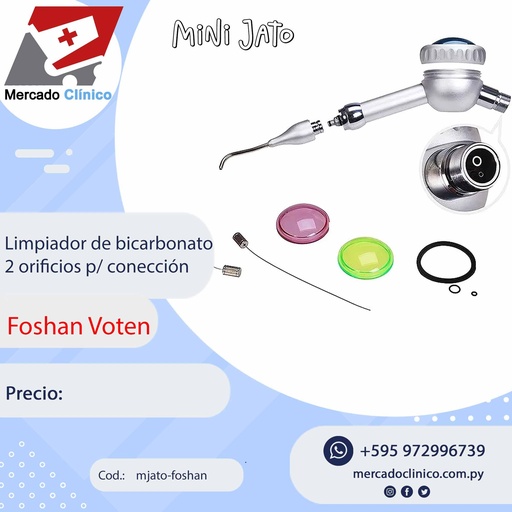 [mjato-foshan] Limpiador de bicarbonato - mini jato - Foshan Voten