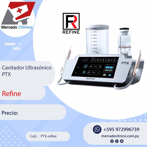 [PTX-refine] Cavitador ultrasónico PT X - Refine