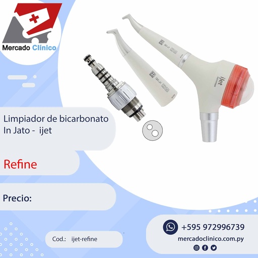[ijet-refine] Limpiador de Bicarbonato - In Jato - ijet (2 salidas) - Refine
