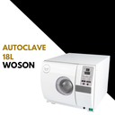 Autoclave Tanda N18L- Secado Puerta Cerrada - 3 Fases de Desaireación - Cuba Acero 10 años de Garantía  (Woson)