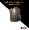 Cuba destilador con resistencia (Woson)