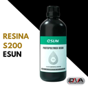 Resina Impresión 3D - estándar S200 -Lavable con AGUA - Color Amarillo Brillante -Impresiones Generales - (ESUN)