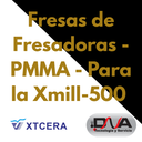 Fresas para PMMA en fresadoras  xmill 500 de la marca XTCERA 