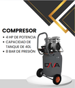 Compresor S/Aceite - 40L - Gladiador (copia)