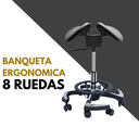 8R Banqueta Ergonomica 8 Ruedas (Woson)  (copia)