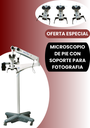 Microscopio de pie con soporte para fotografía con 6 meses de garantia   (copia)