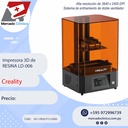 Impresora 3D de RESINA - LD-006 - Creality